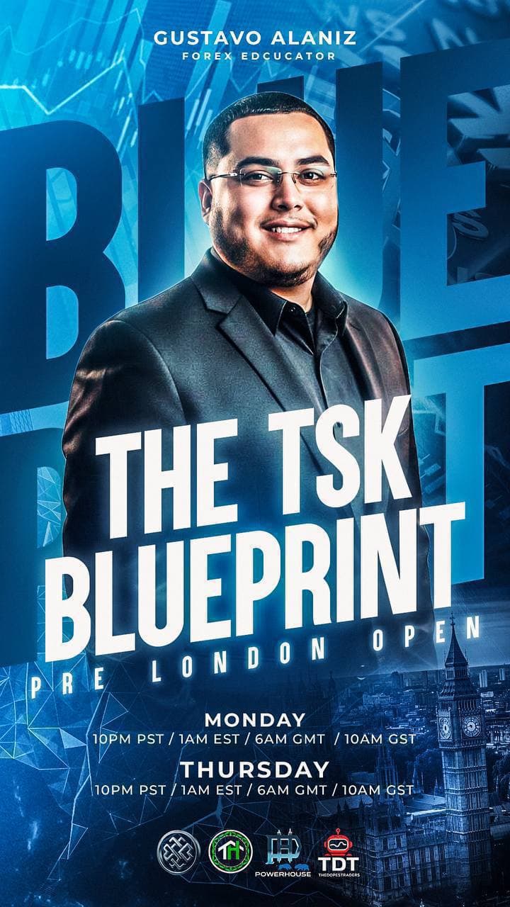 The TSK Blueprint — Zinrai live streams, Monday & Thursday pre-London open